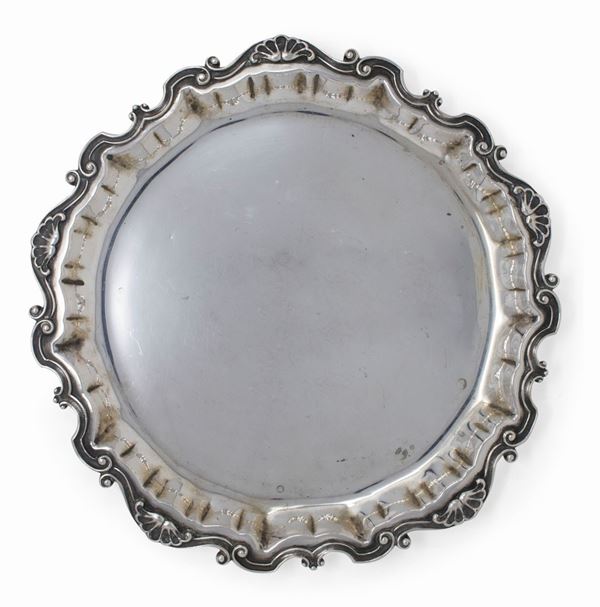 Vassoio in argento