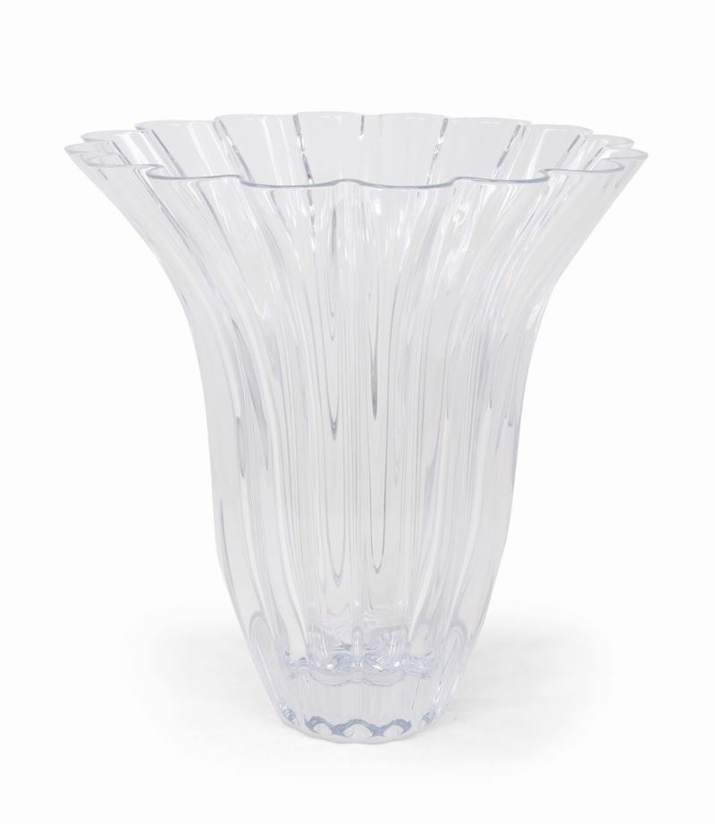 Vaso in Cristallo Trasparente
