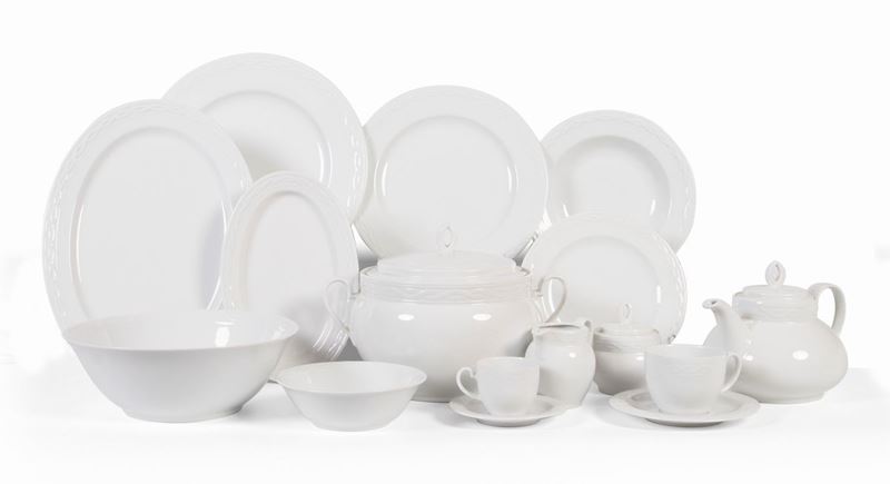 Servizio da Tavola in Porcellana Bianca Seltman Weiden