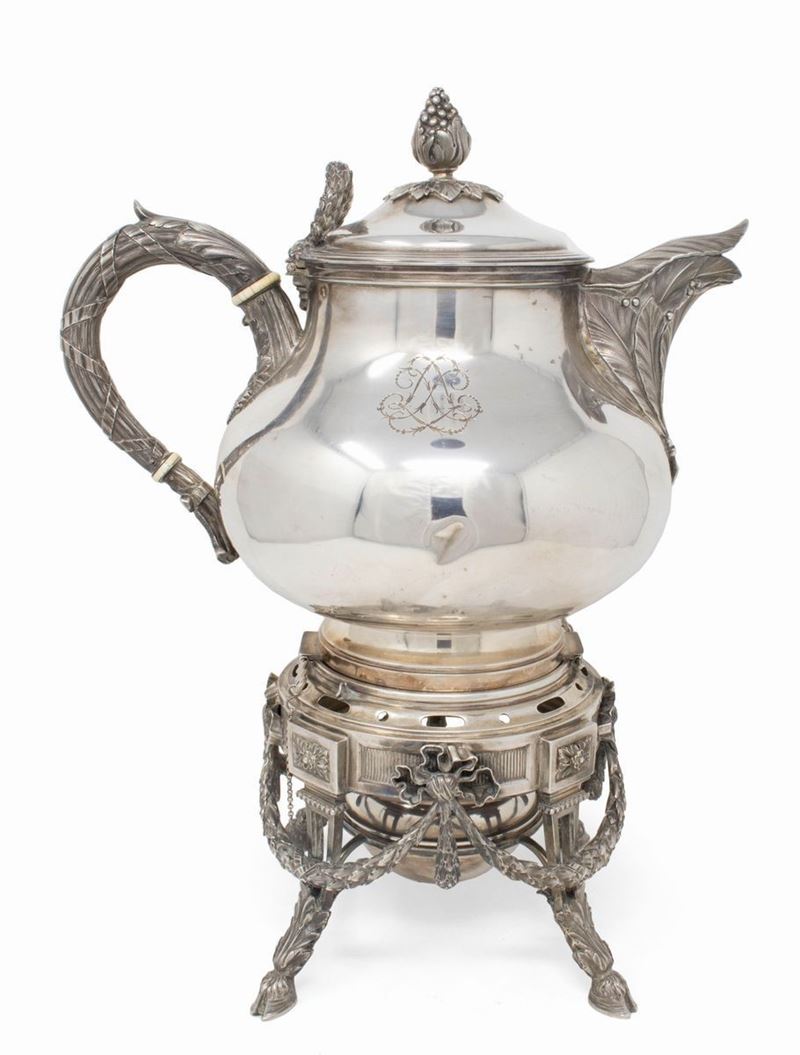 André Aucoc Samovar in Argento
