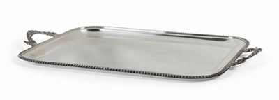 Grande Guantiera Rettangolare in Argento Sterling