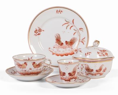 Servizio da Tè, Caffè e Dolce in Porcellana Richard Ginori