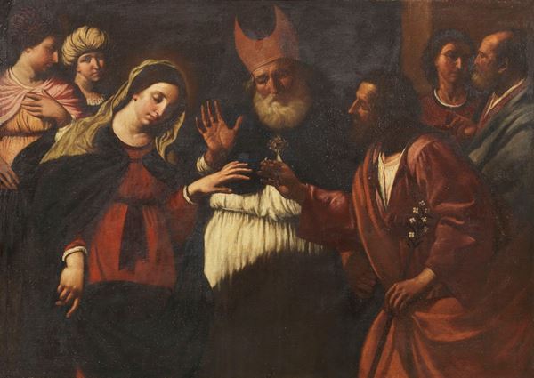Cesare Gennari (attr. a) - Sposalizio della Vergine