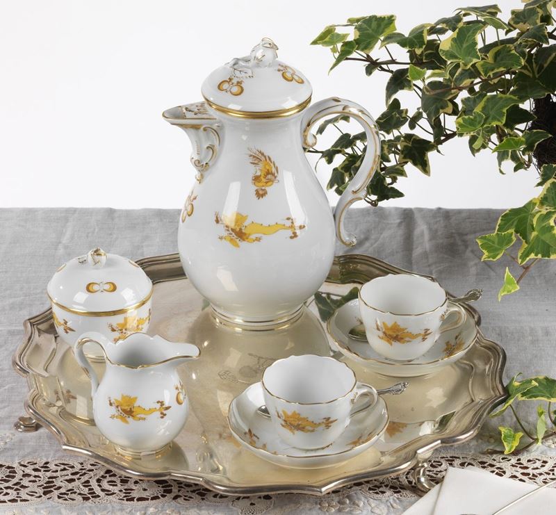 Servizio Tête À Tête da Caffè in Porcellana Meissen