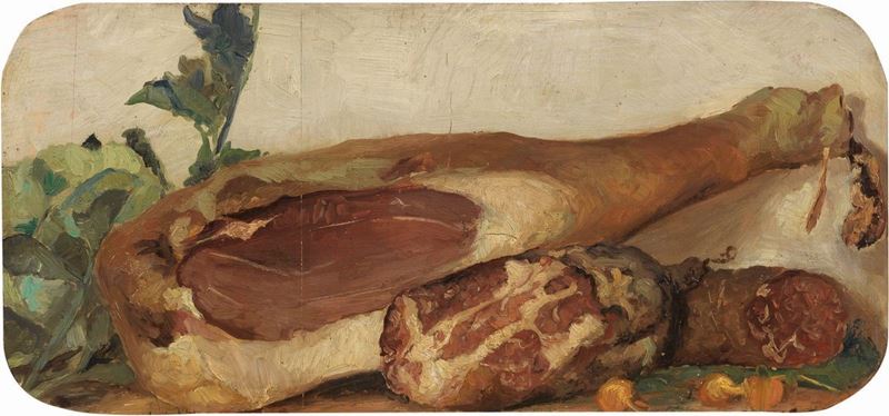 Giovanni Segantini - Prosciutto