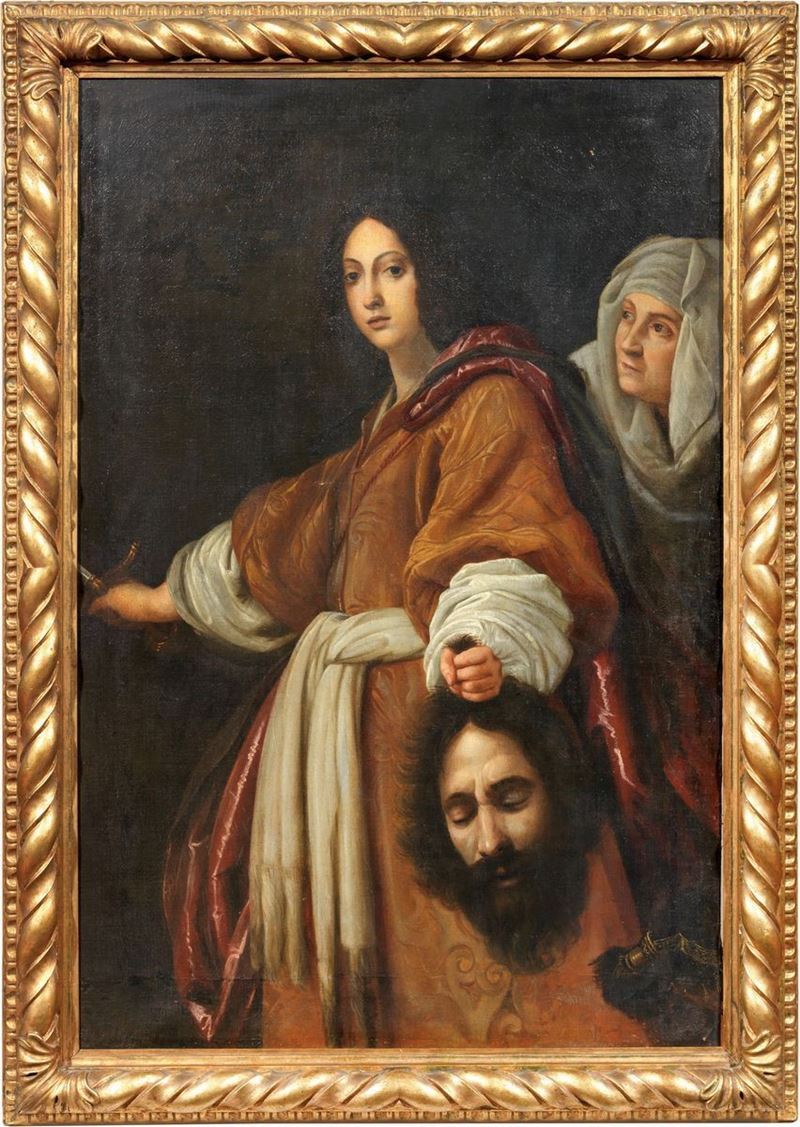 Scuola Toscana Fine XVII Secolo - Giuditta con la Testa di Oloferne