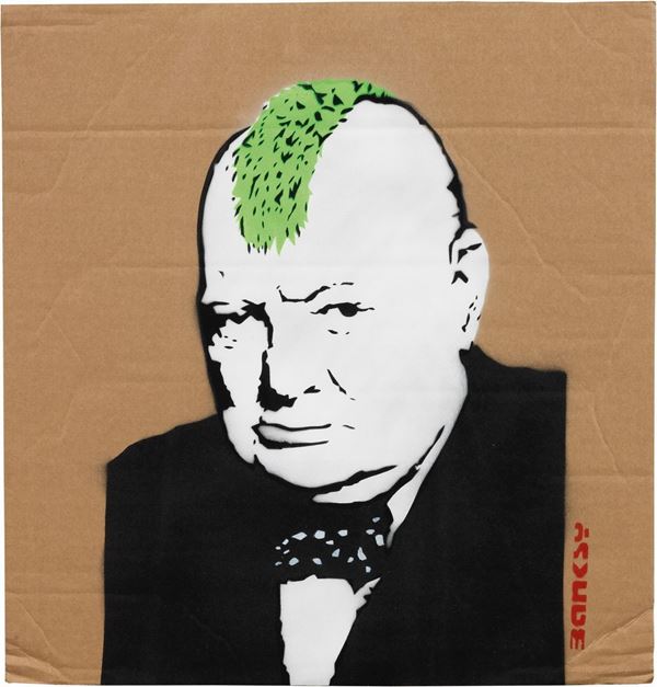 Banksy - Churchill