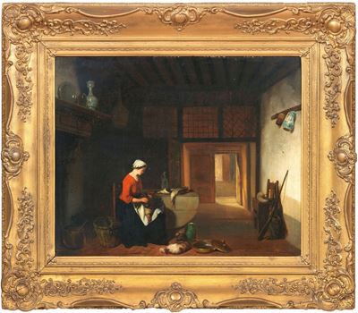 Interno con Massaia