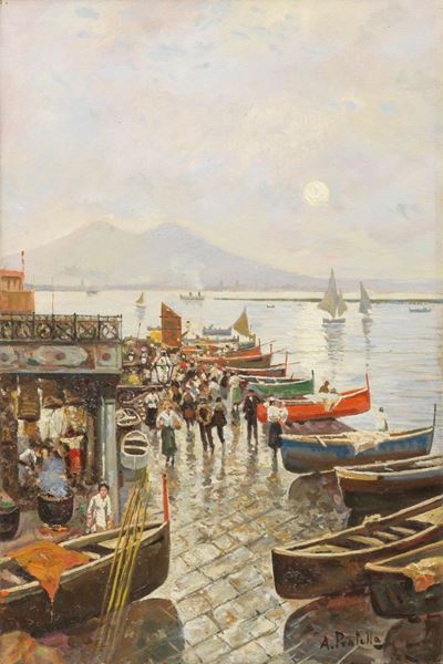 Il Mercato del Pesce a Santa Lucia, Napoli