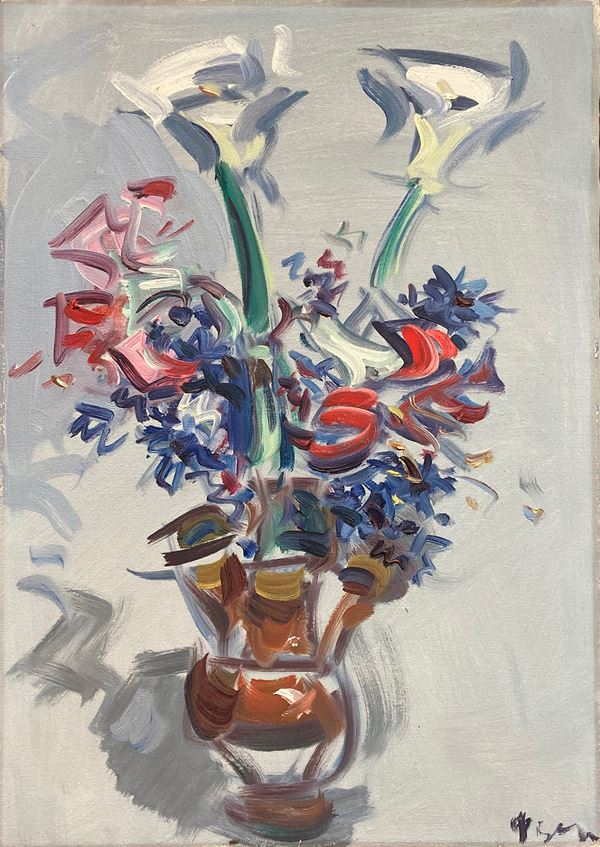 Enzo Pregno - Vaso di fiori