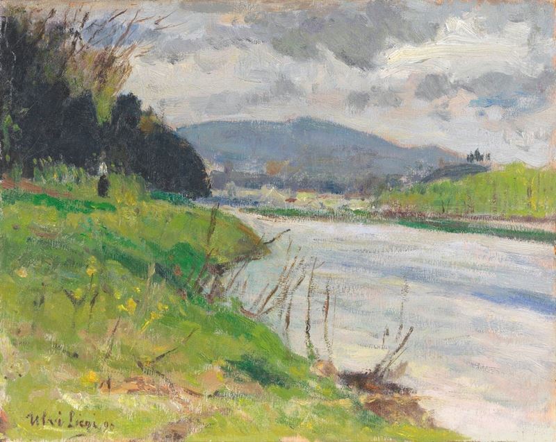 Ulvi Liegi - L' Arno alle Cascine