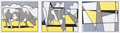 Cow Going Abstract