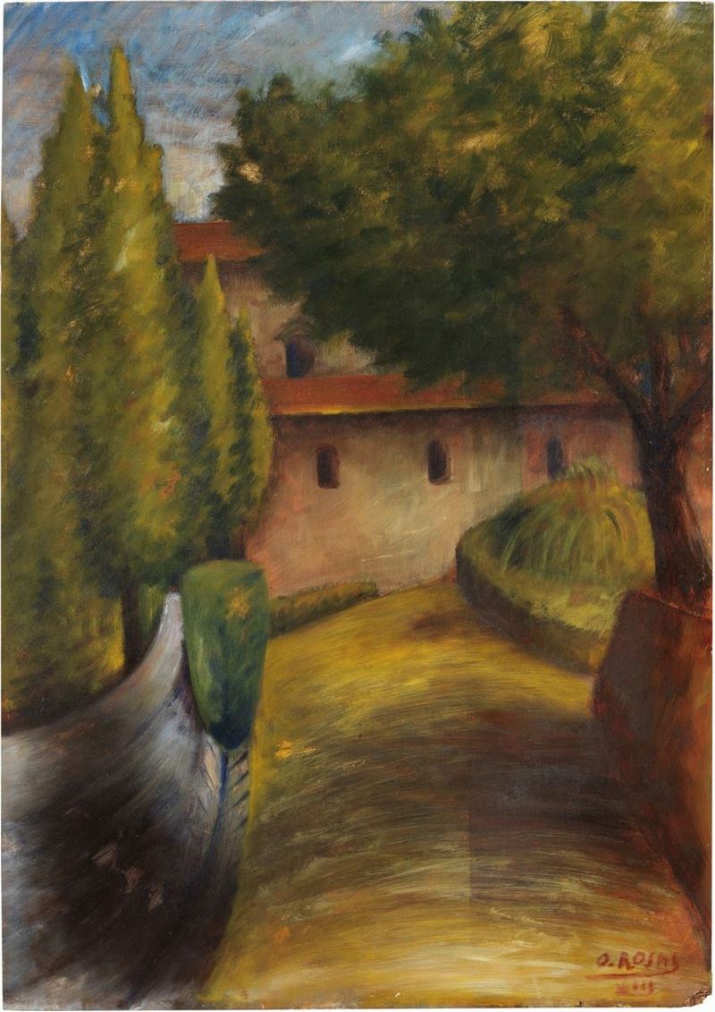 Ottone Rosai - Salita di Monte alle Croci