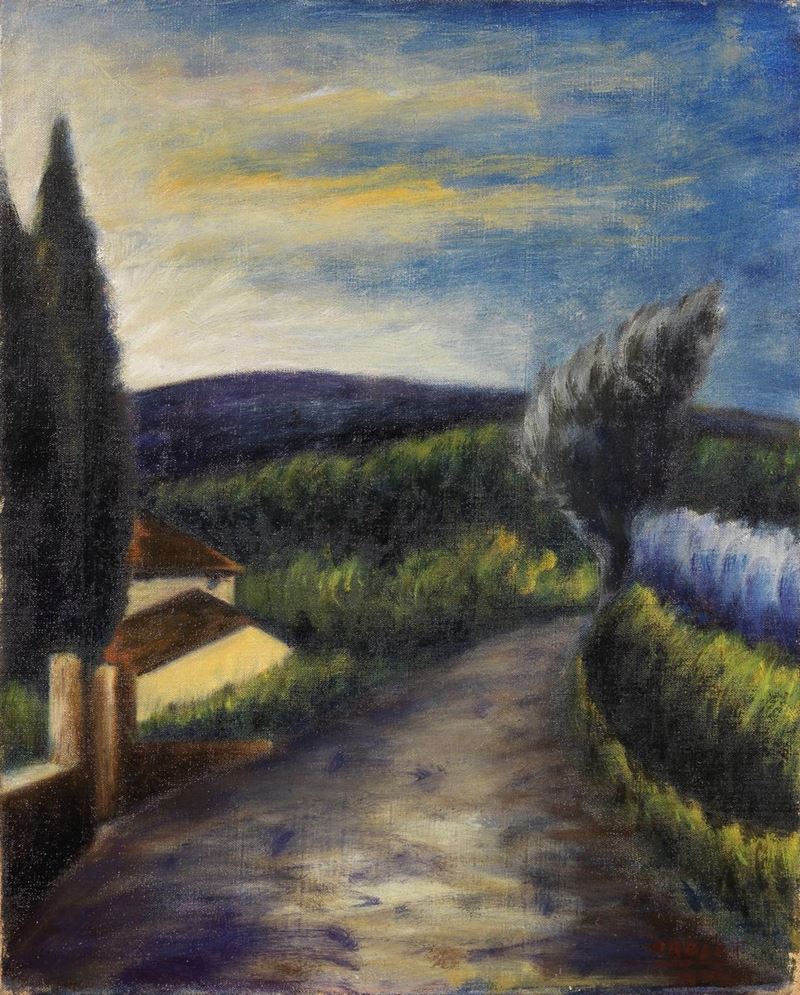 Ottone Rosai - Paesaggio