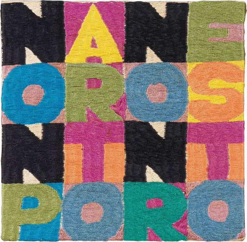 Alighiero Boetti - Non Parto Non Resto