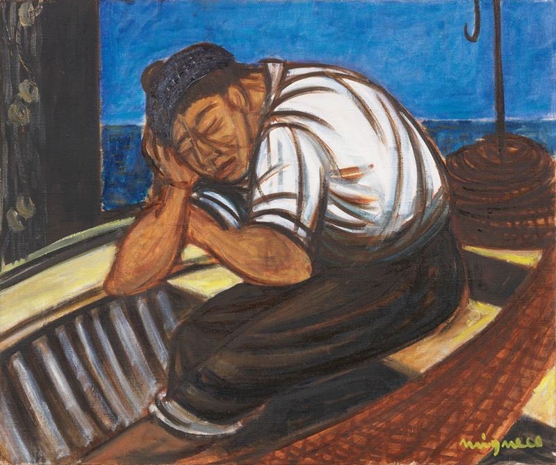 Giuseppe Migneco - Pescatore