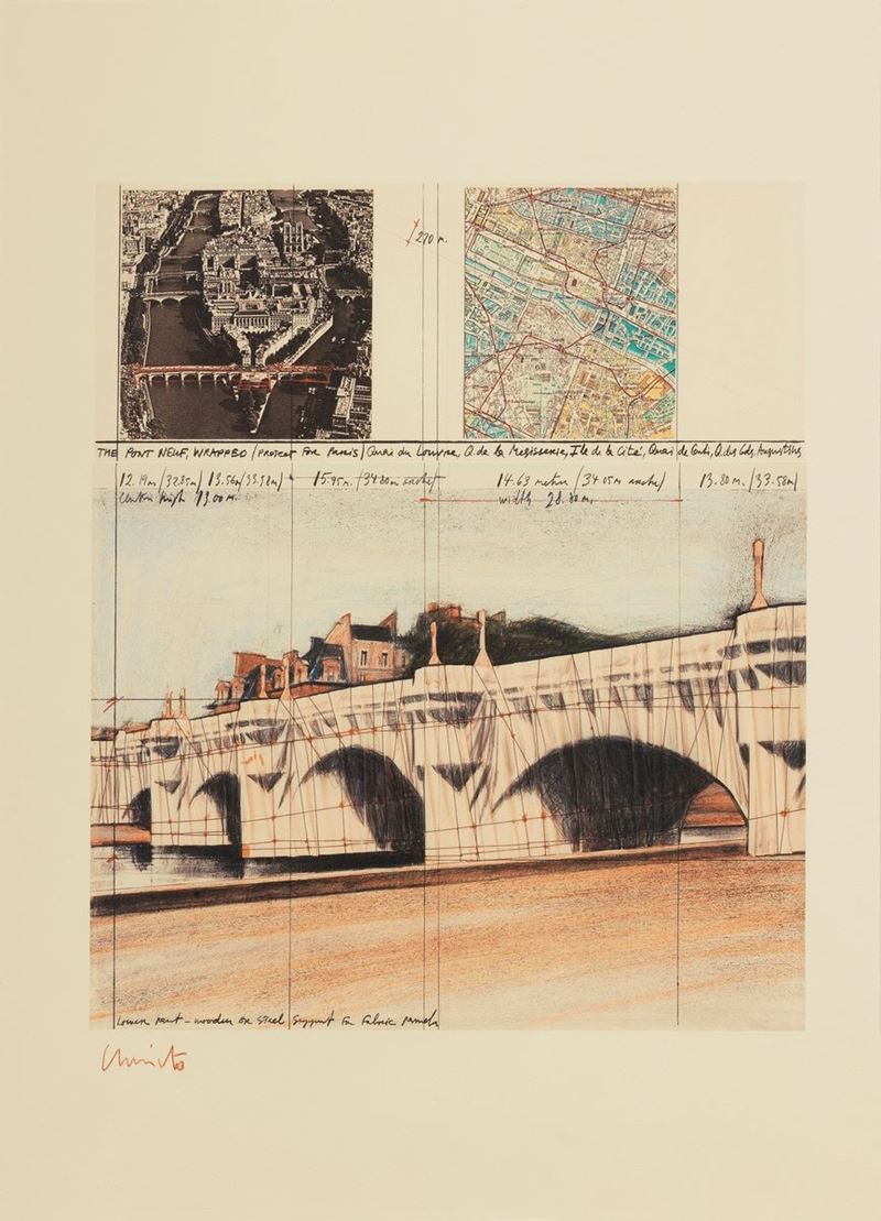 Christo Javacheff Christo - Pont Neuf, Wrapped