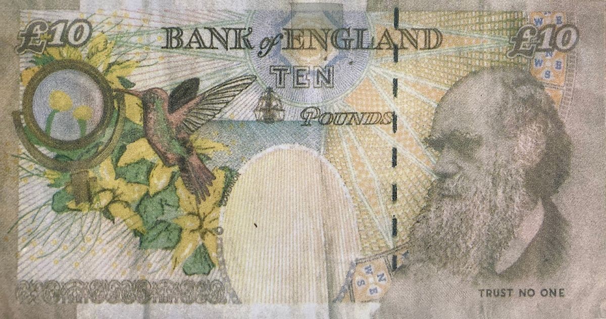 DI-faced Tenners (banksy Of England)