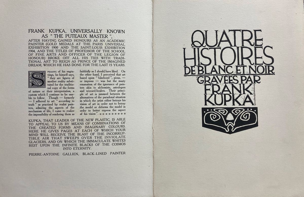 Frantisek Kupka - Da «quatre Histoires De Blanc Et Noir»