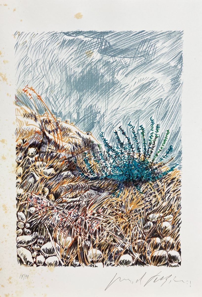 Pericle Fazzini - Cartella «omaggio a Senghor»