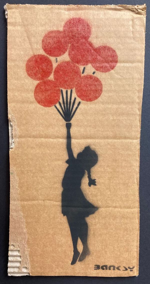 Banksy - Little Girl with Balloons