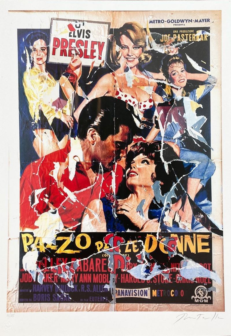 Mimmo Rotella - «pazzo per le Donne» e «L'angelo Azzurro»