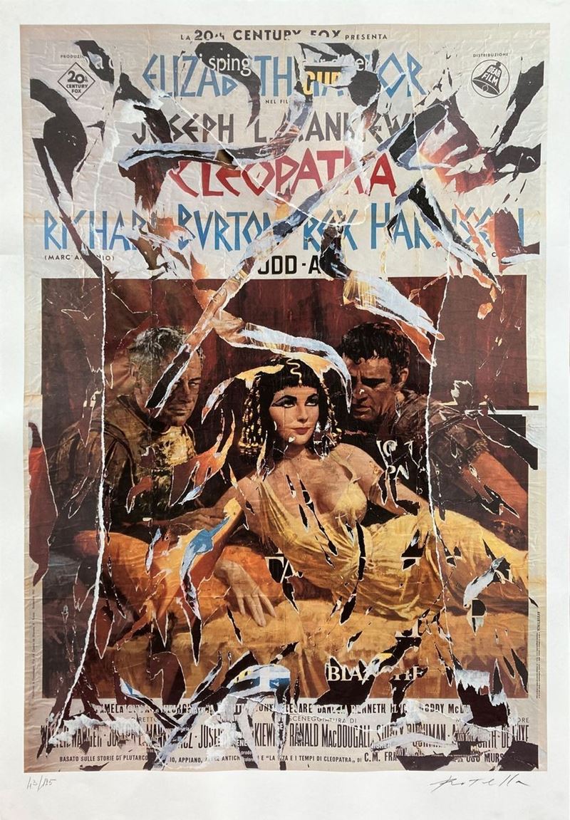 Mimmo Rotella - «cleopatra» e «L'angelo Azzurro»