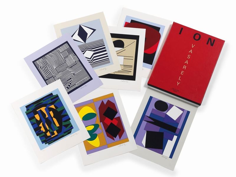 Victor Vasarely - Cartella «ion»