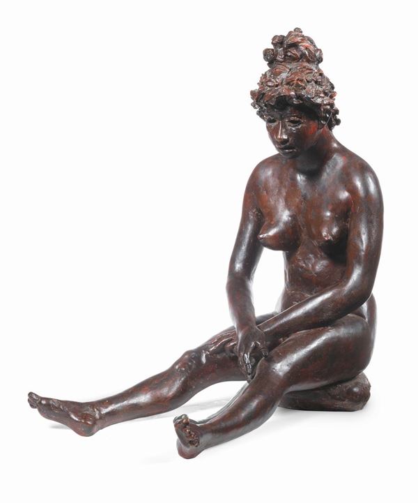 Francesco Messina - Nudo di donna seduto