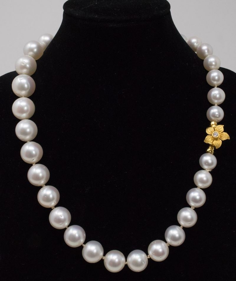 Collana di Perle Australiane