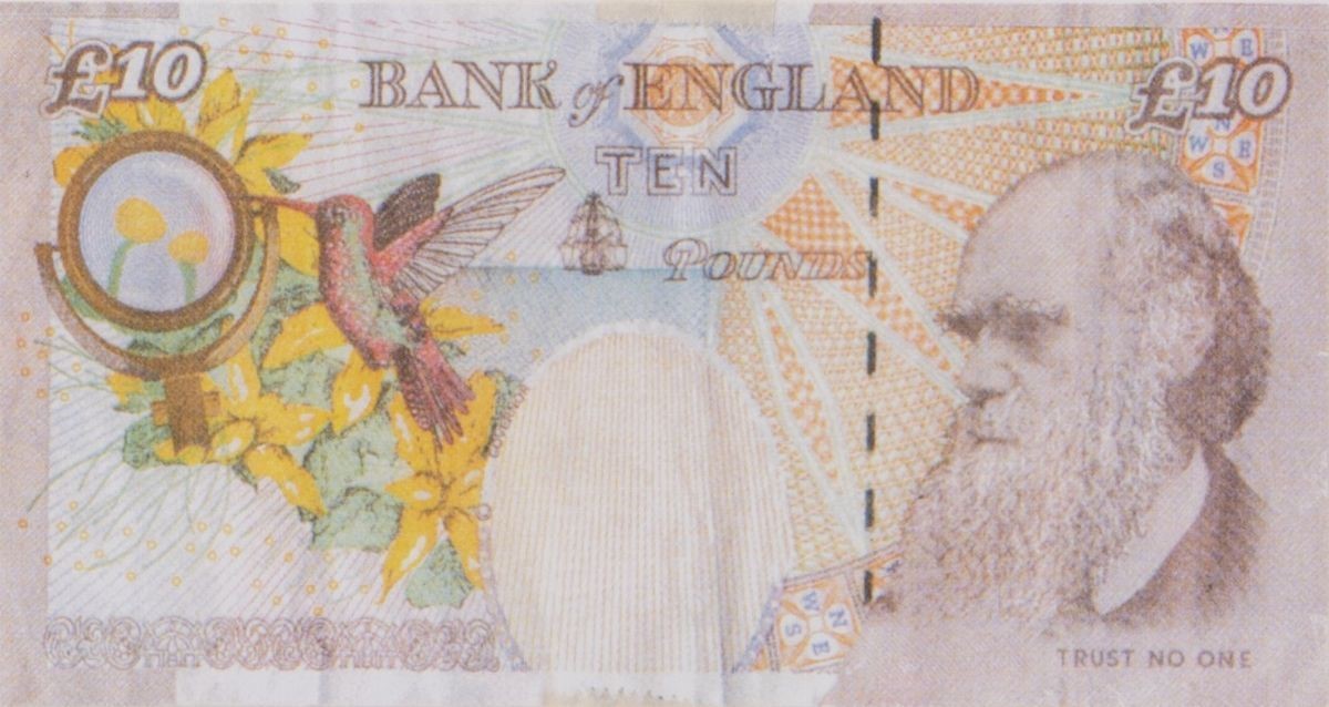 DI-faced Tenners (banksy Of England)