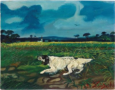 Paesaggio con Cane