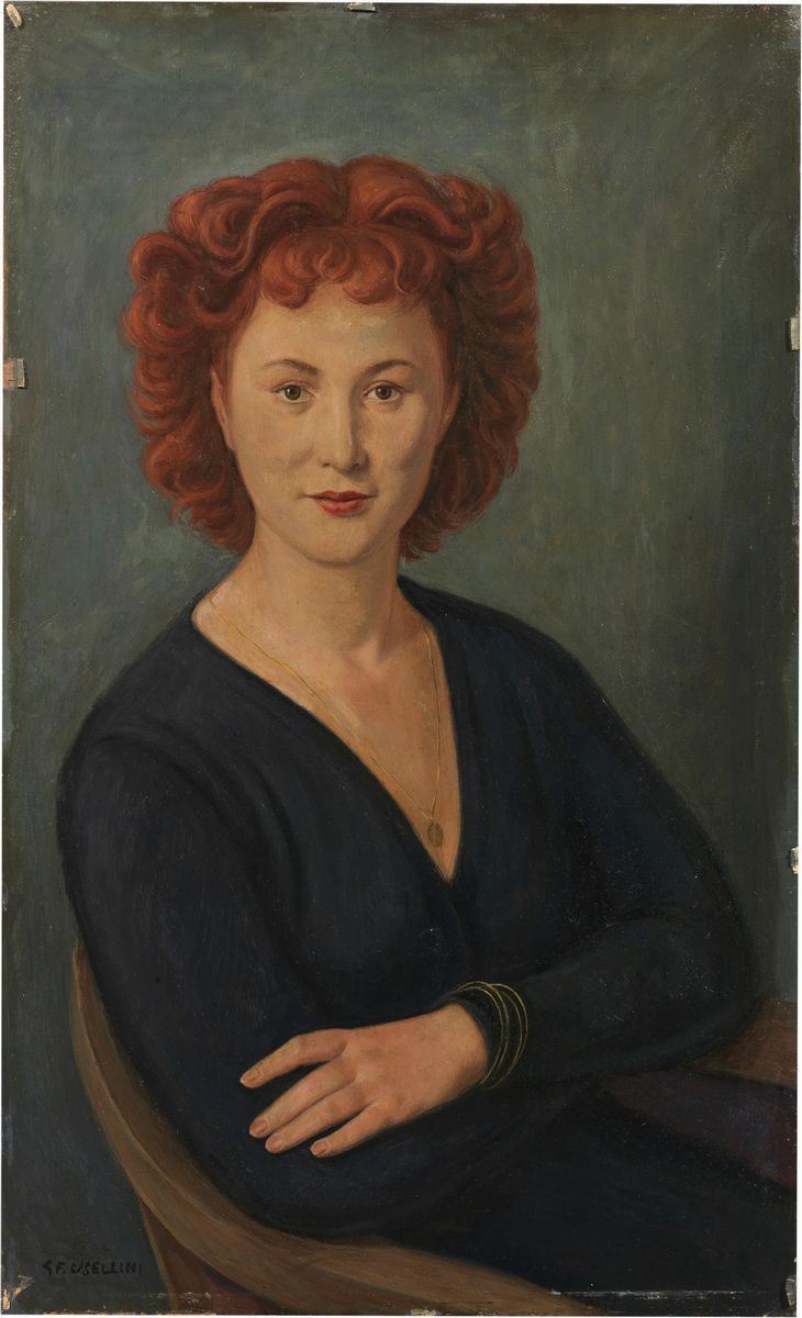 Gianfilippo Usellini - Ritratto di Donna (loredana)