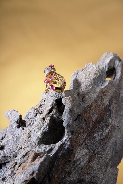 Anello «melograno»