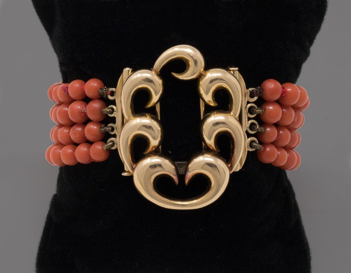 Collana e Bracciale in Corallo Rosso