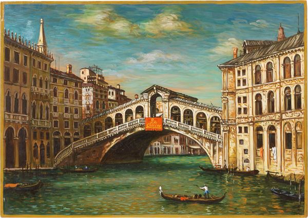 Giorgio de Chirico - Venezia - Ponte di Rialto