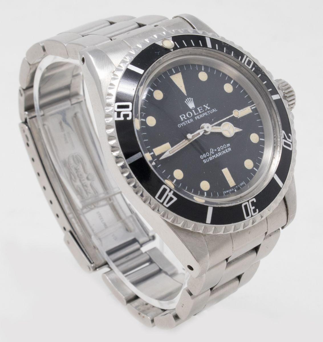 Rolex Oyster Perpetual Submariner Orologio Ref. 5513, Anni Settanta