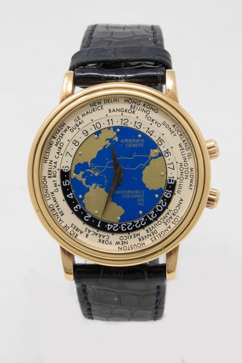Andersen Columbus Worldtimer Orologio da Polso
