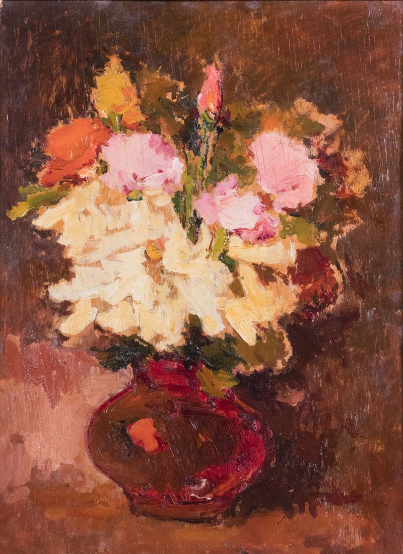 Giovanni Bartolena - Vaso di Fiori