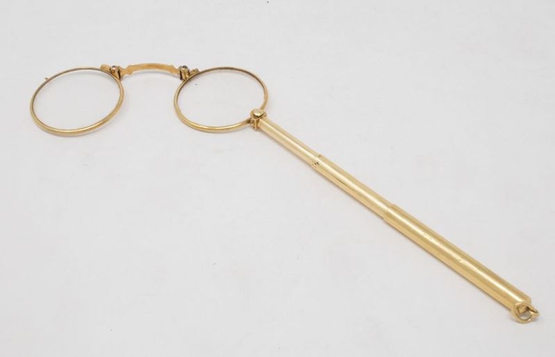 Lorgnette in Oro Giallo