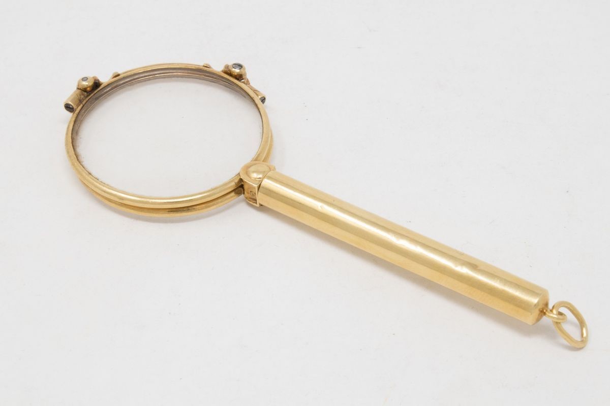 Lorgnette in Oro Giallo