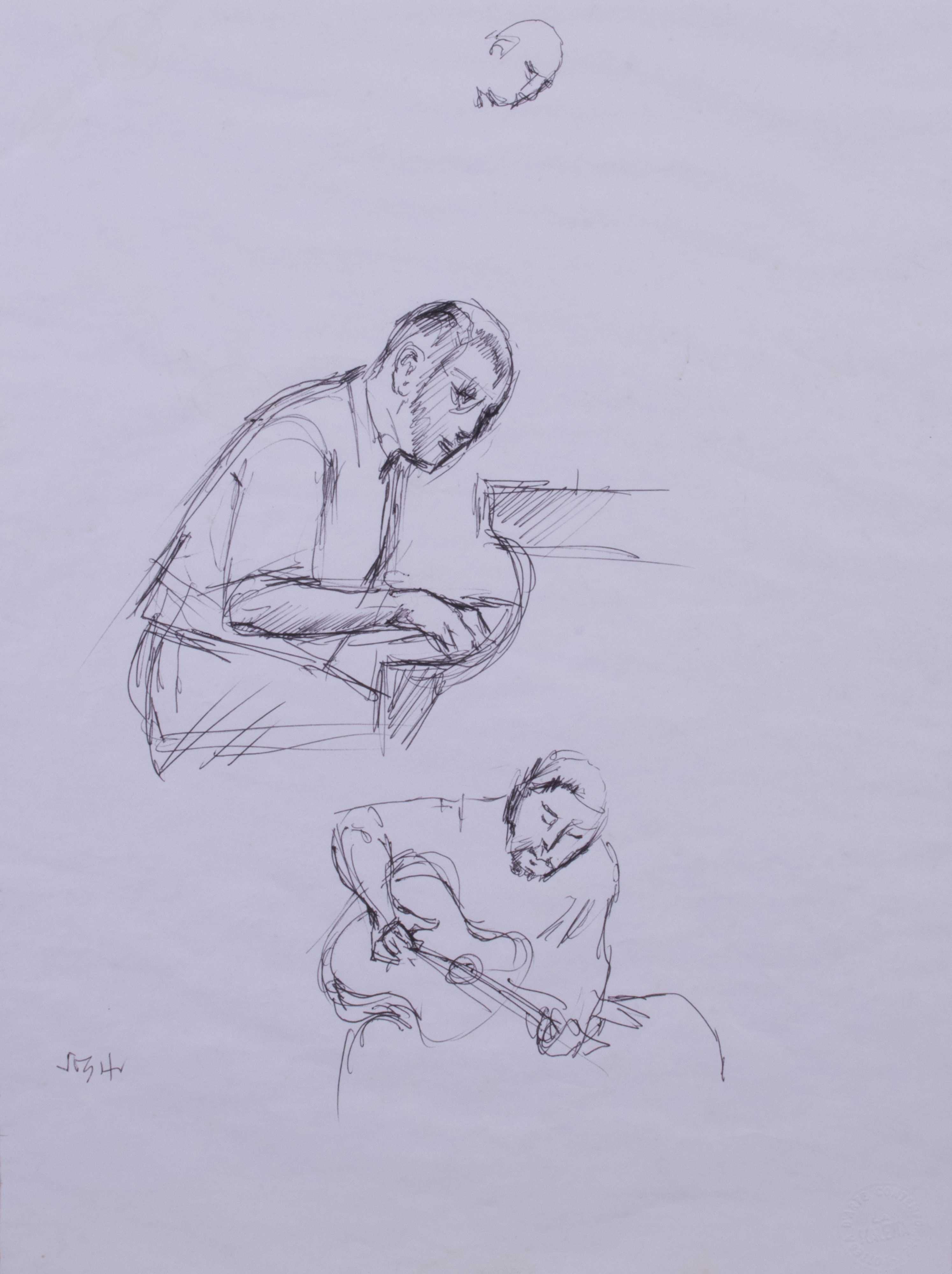 Alberto Sughi - Tre Disegni