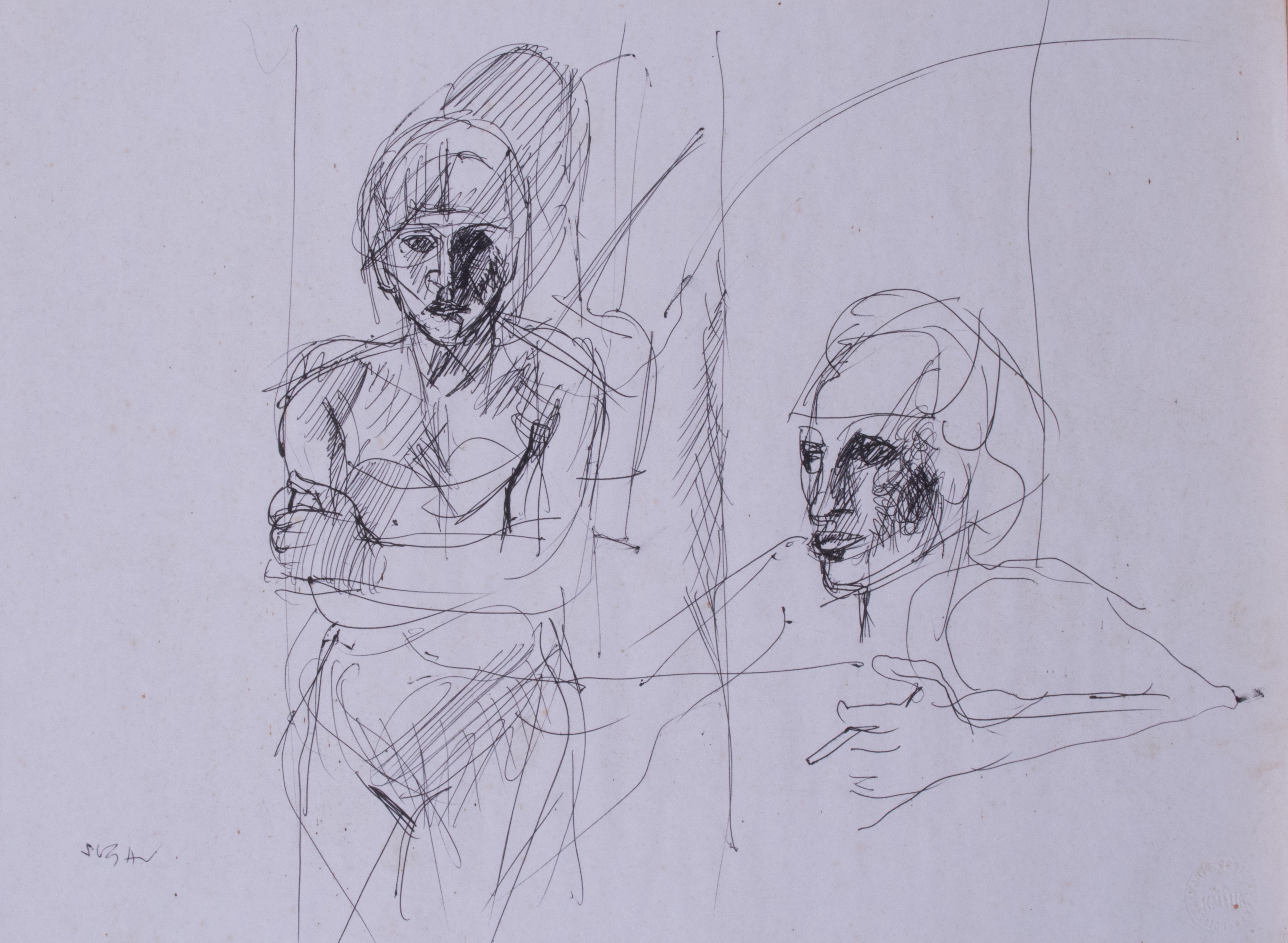 Alberto Sughi - Tre Disegni